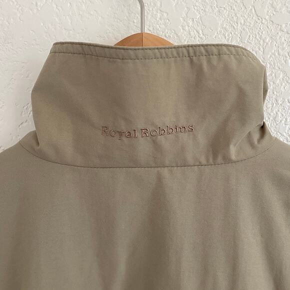 Vintage Royal Robbins Go Everywhere Convertible Jacket Vest Khaki Nylon Womens S - Picture 6 of 16